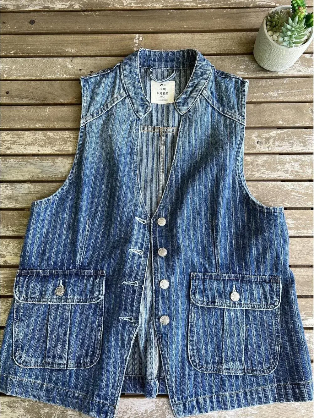 Free People, We the Free Kaden Vest size Medium - Picture 3 of 7